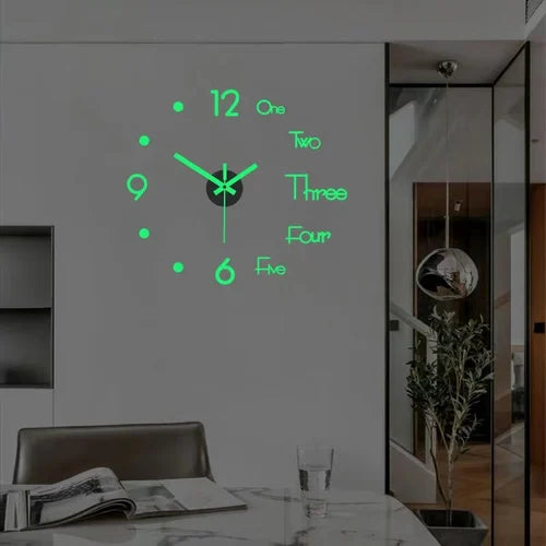 hambort™-MODERN DIY PUNCH-FREE WALL CLOCK