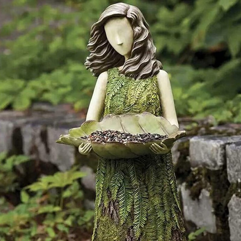 hambort™-Forest Girl Bird Feeder - Bird Feeder Fairy Statue