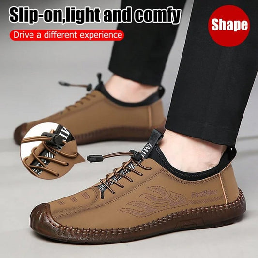 New 2025 fashion casual tendon sole soft sole men's shoes