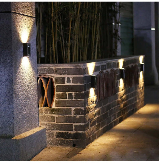 hambort™-Waterproof Solar Powered Outdoor Patio Wall Decor Light