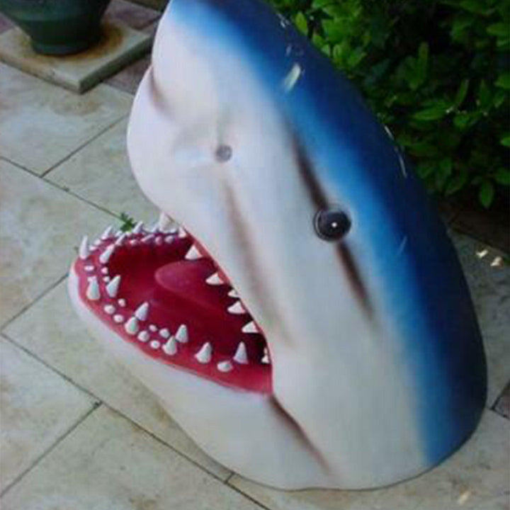 hambort™-Great White Shark Garden Art