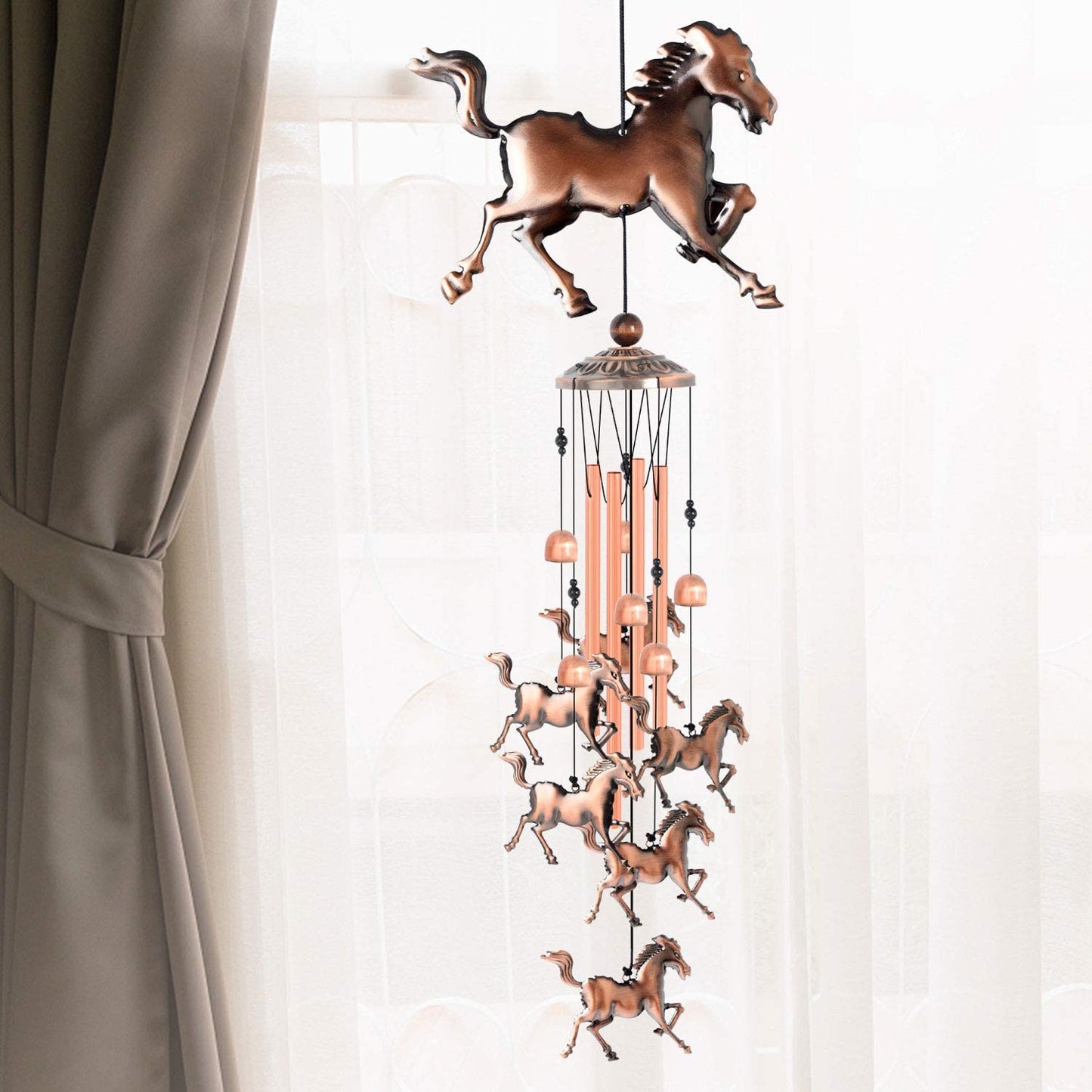 hambort™-Pure Hand-made Copper Horse Wind Chimes