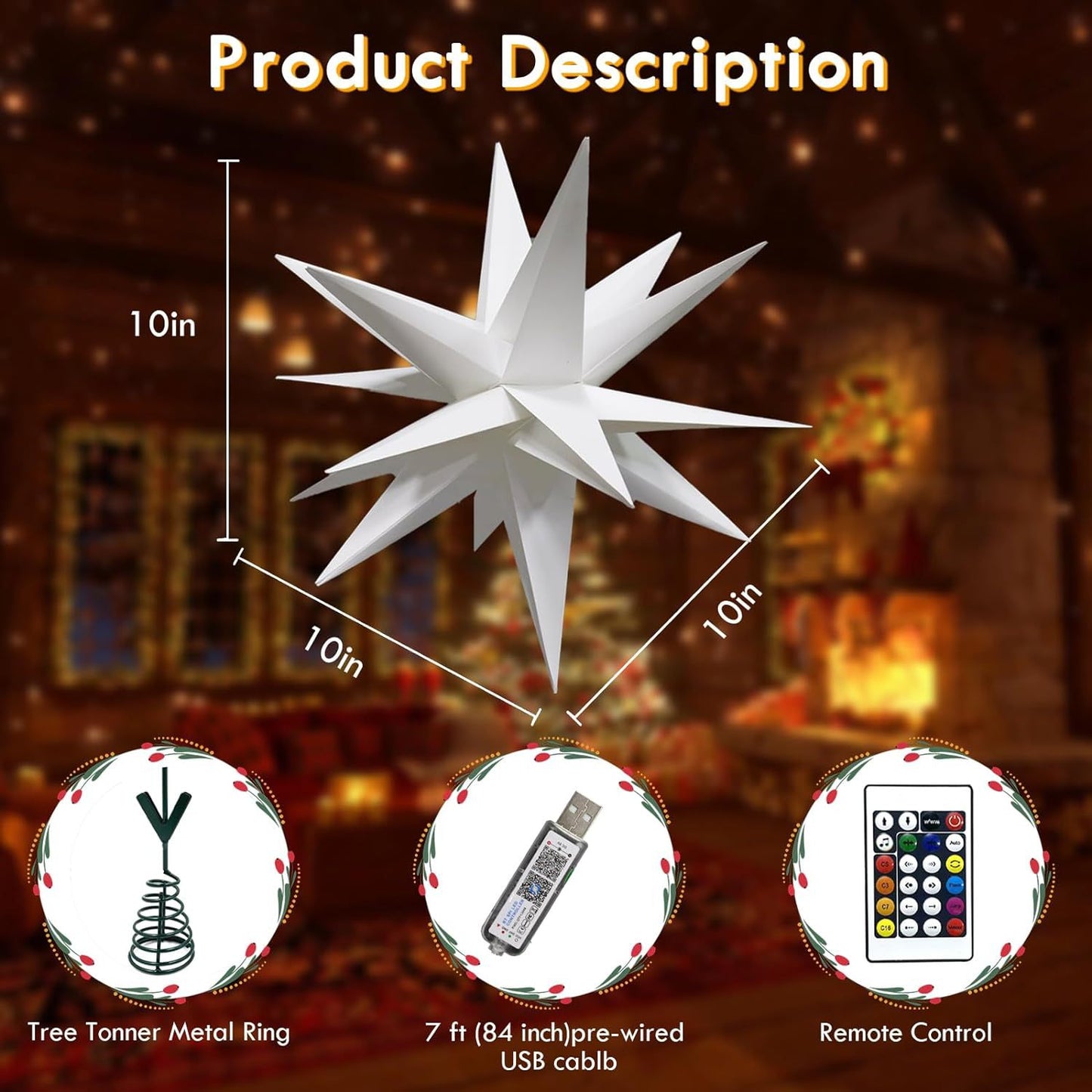 hambort™-LED Smart Explosion Starlight-Bluetooth Control