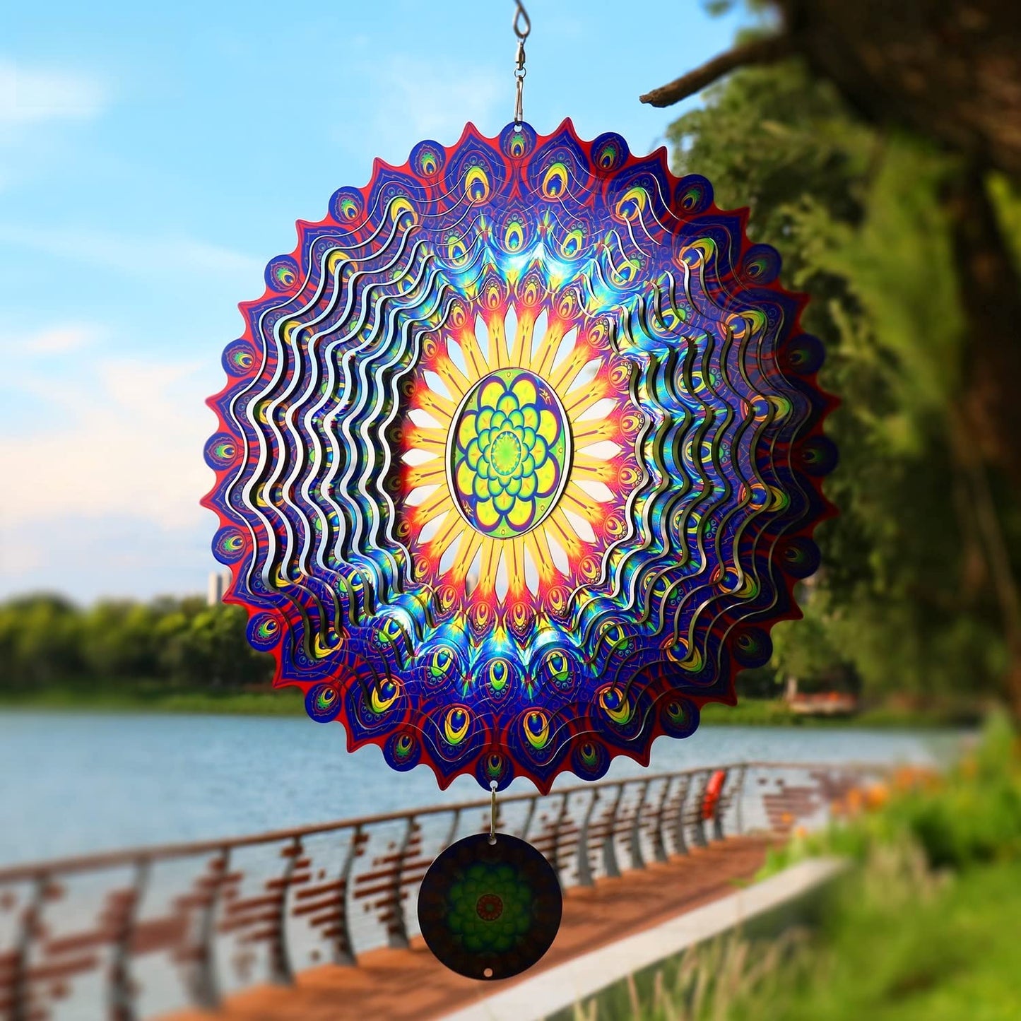 hambort™-Stainless Steel Wind Spinner - Stunning 3D Effect