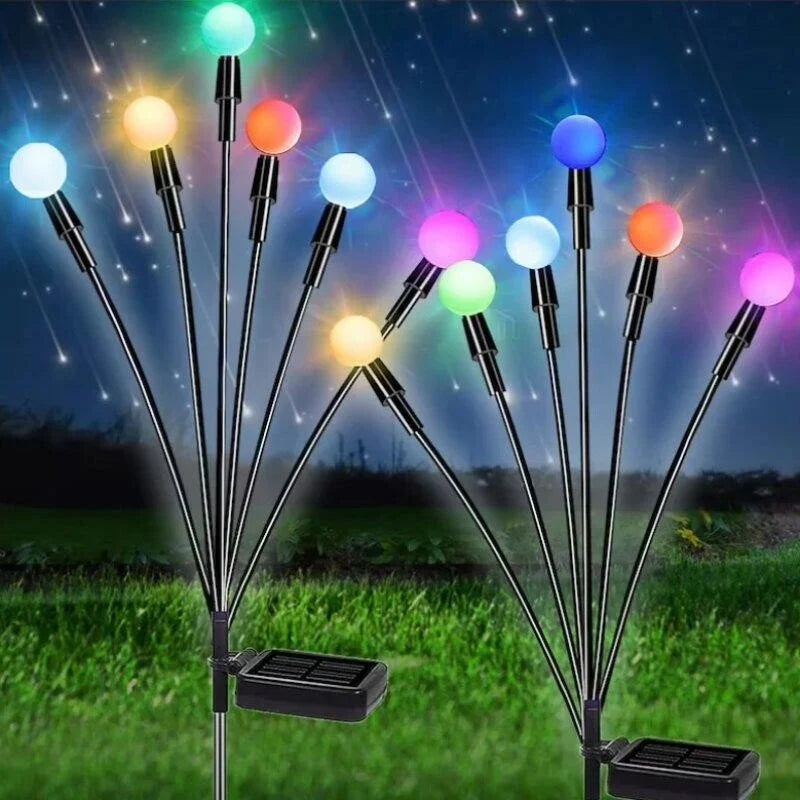 hambort™-(garden-upgrade)Starburst Swaying Solar Garden Lights