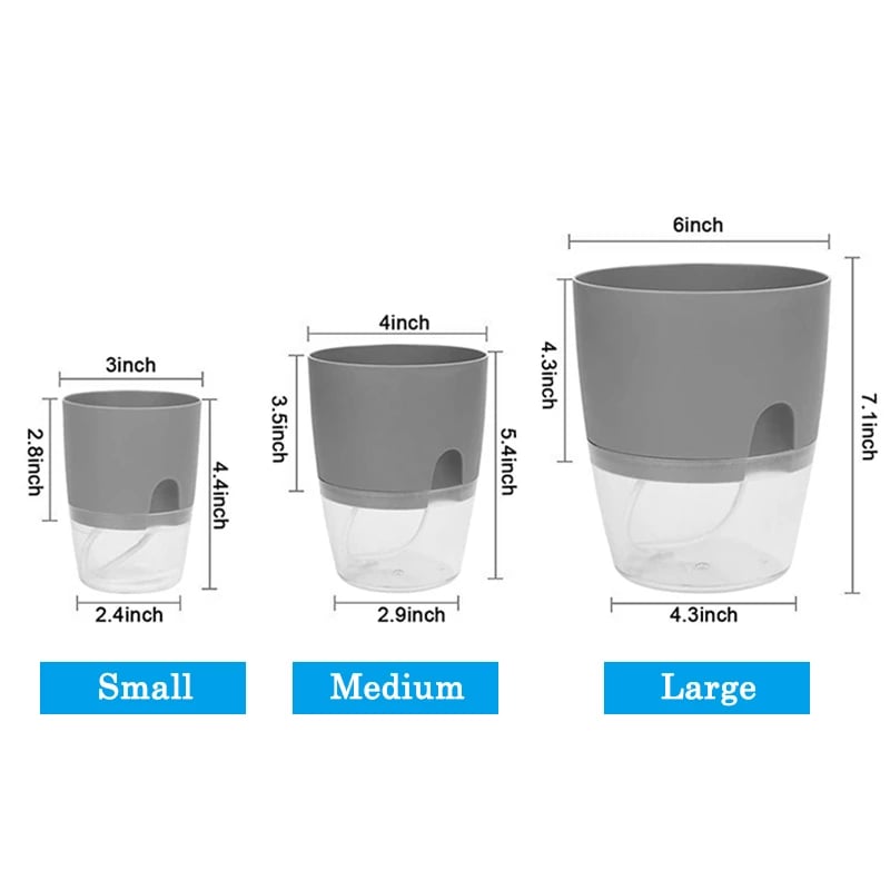 hambort™- Self Watering Plant Pot