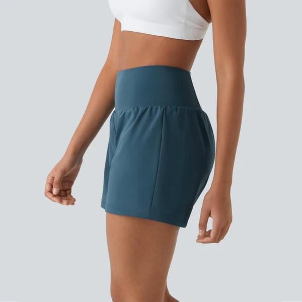 ✨️2025 New Hot Sales🥰High Waisted 2-in-1 Yoga Shorts & Side Pockets