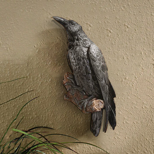 hambort™-Raven's Perch Wall Sculpture