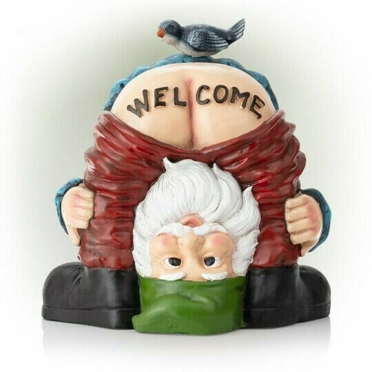 hambort™-Gnome Statue Forever&Welcome