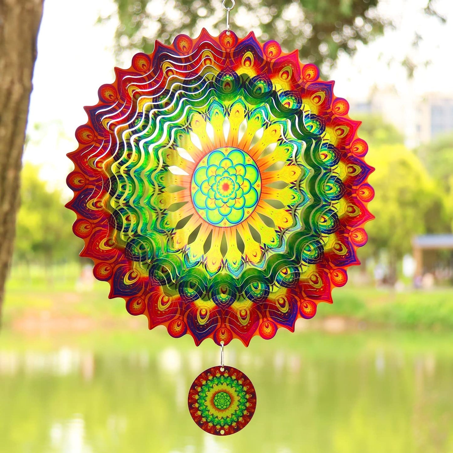 hambort™-Stainless Steel Wind Spinner - Stunning 3D Effect