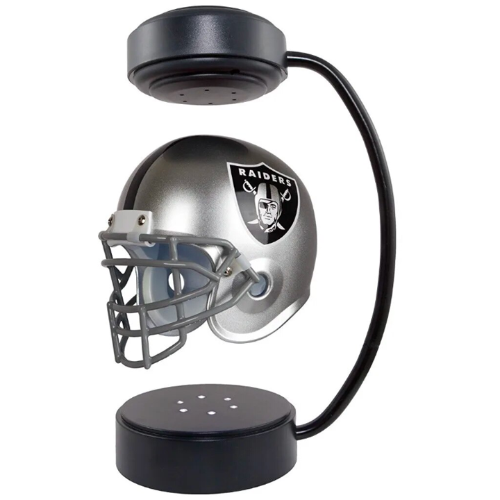 hambort™-NFL Rotating Levitating Hover Helmet With LED Lighting & Hover Football With Bluetooth Speaker