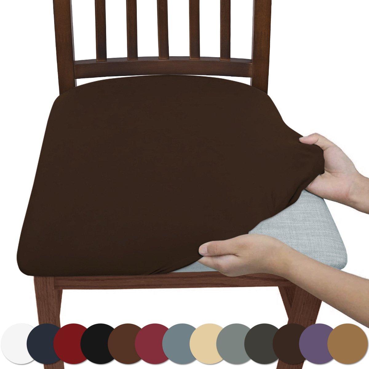 Chair Covers – Stretchy, Removable & Washable Protectors for Dining Room Chairs! 🪑