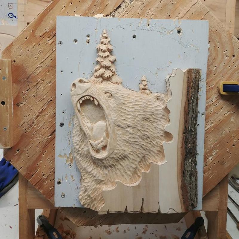 hambort™-Animal Carving Handcraft Wall Decoration