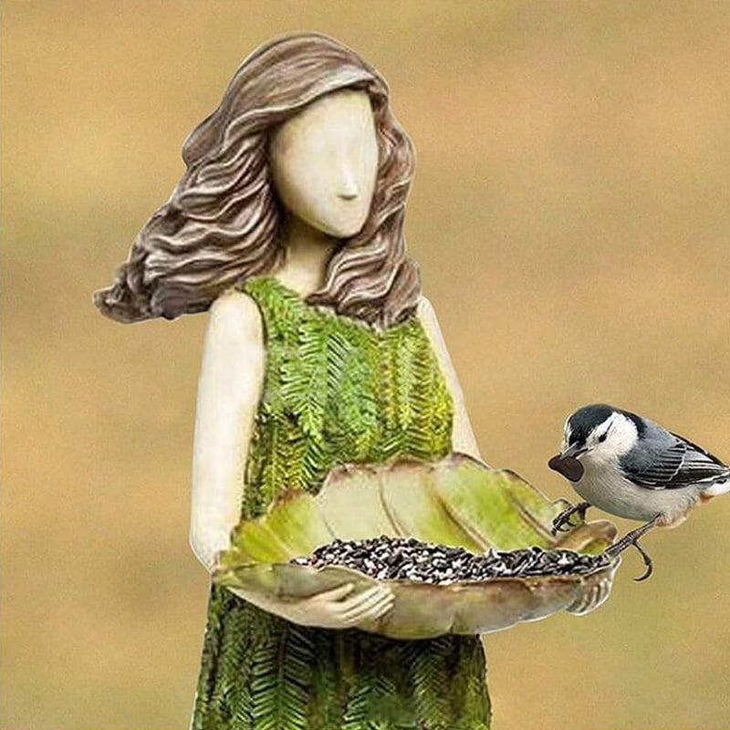 hambort™-Forest Girl Bird Feeder - Bird Feeder Fairy Statue