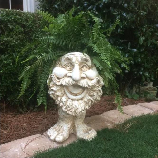 hambort™-Mugglys Face Statue Planter