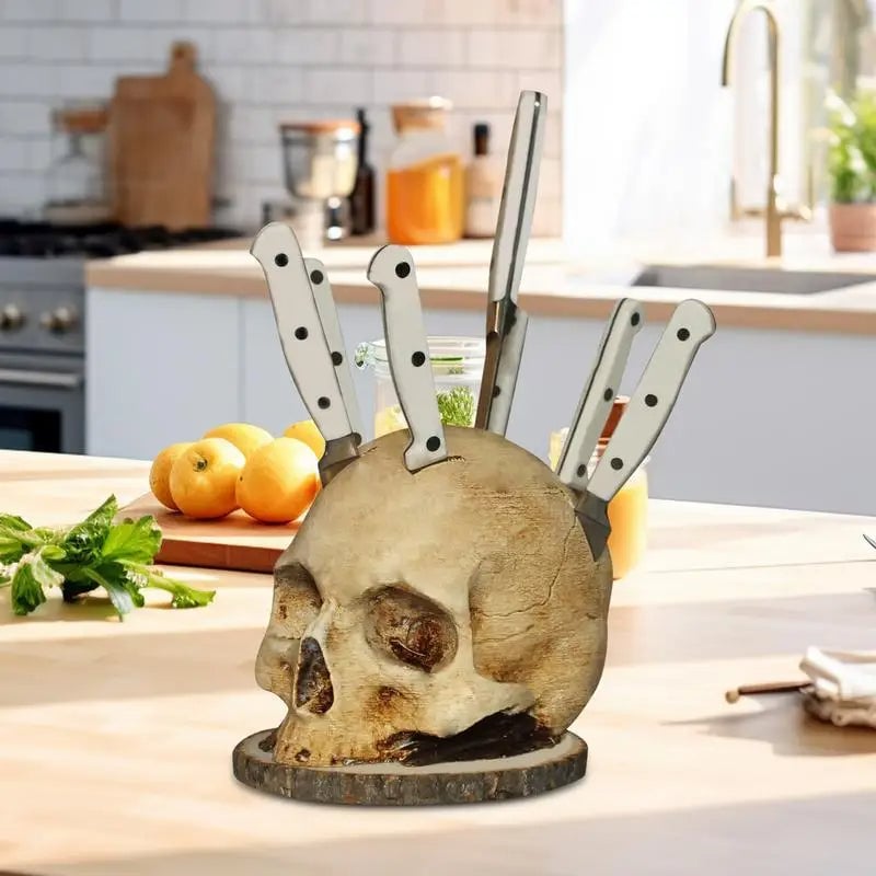 hambort™-Gothic Skull Knife Holder