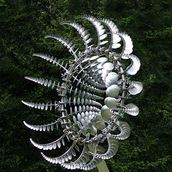 hambort™-Wind Powered Kinetic Sculpture Magical Metal Windmill