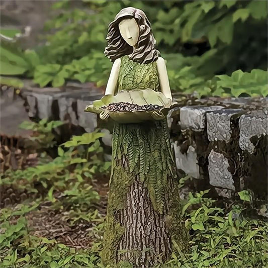 hambort™-Forest Girl Bird Feeder - Bird Feeder Fairy Statue