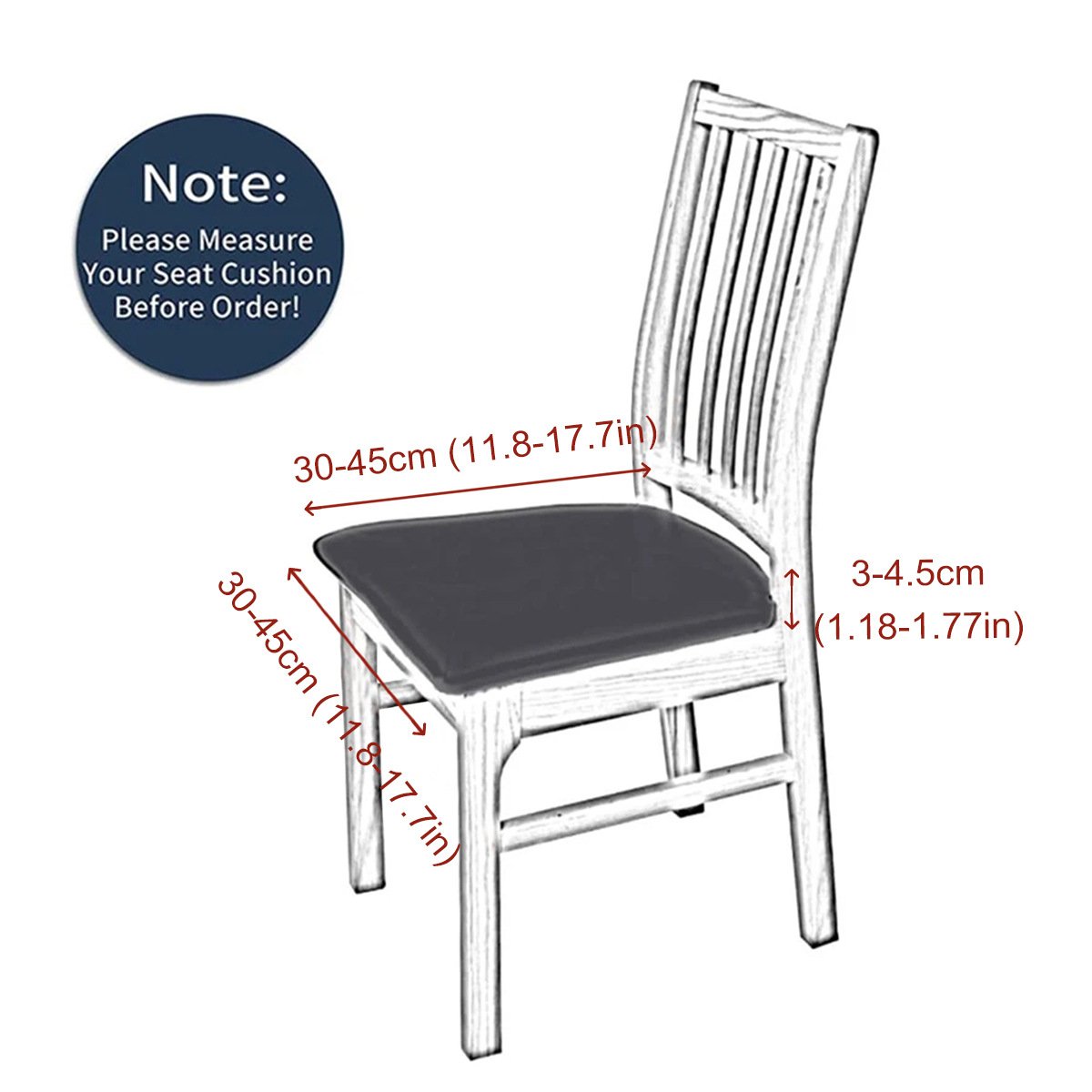 Chair Covers – Stretchy, Removable & Washable Protectors for Dining Room Chairs! 🪑