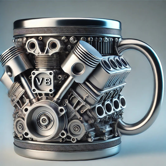 🔥Limited Edition-49% OFF🎁V8 Engine Stainless Steel Mug🚚BUY 2 FREE SHIPPING
