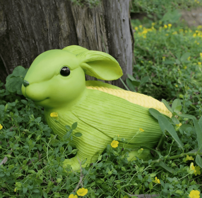 hambort™- Cute Rabbit Sculpture Creative 2-in-1 Corn Rabbit Ornaments