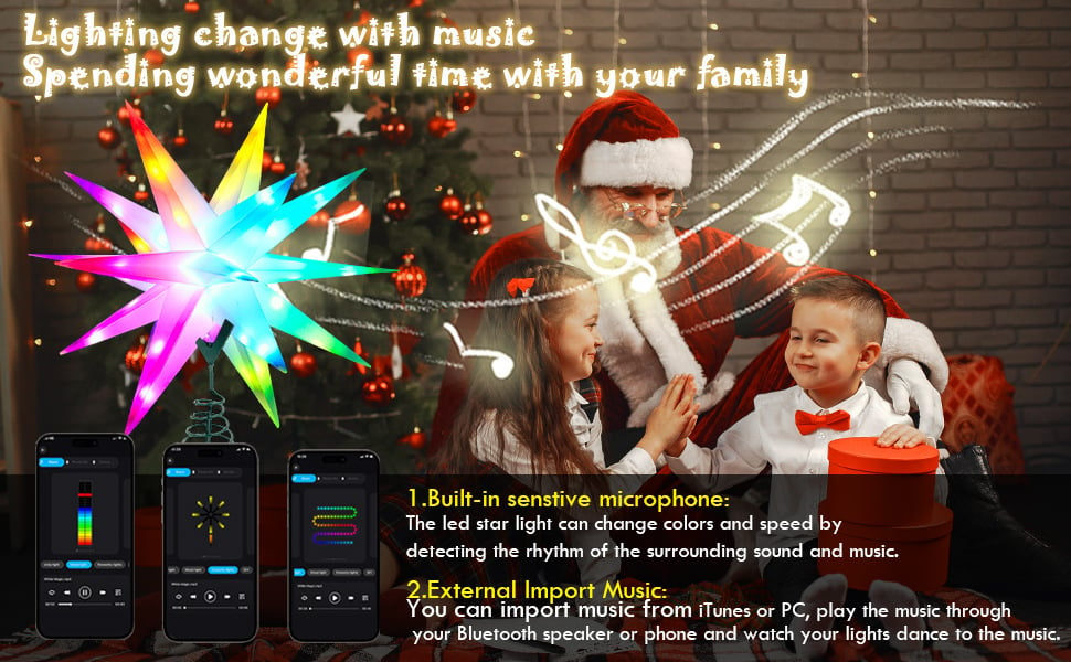 hambort™-LED Smart Explosion Starlight-Bluetooth Control