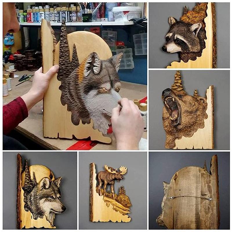 hambort™-Animal Carving Handcraft Wall Decoration