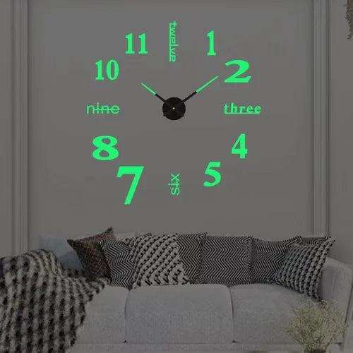 hambort™-MODERN DIY PUNCH-FREE WALL CLOCK