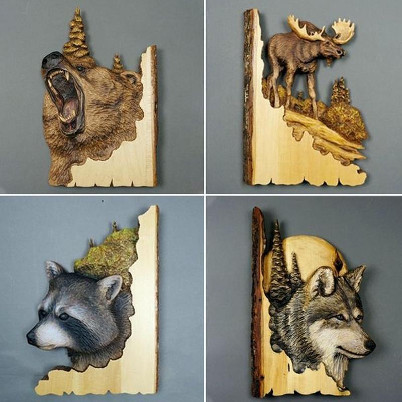 hambort™-Animal Carving Handcraft Wall Decoration