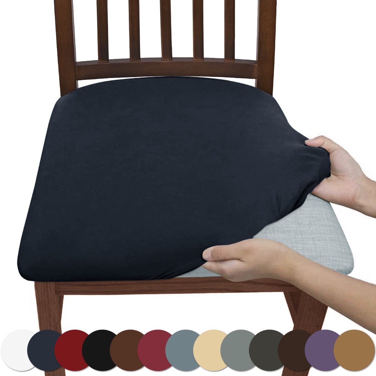 Chair Covers – Stretchy, Removable & Washable Protectors for Dining Room Chairs! 🪑