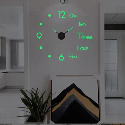 hambort™-MODERN DIY PUNCH-FREE WALL CLOCK