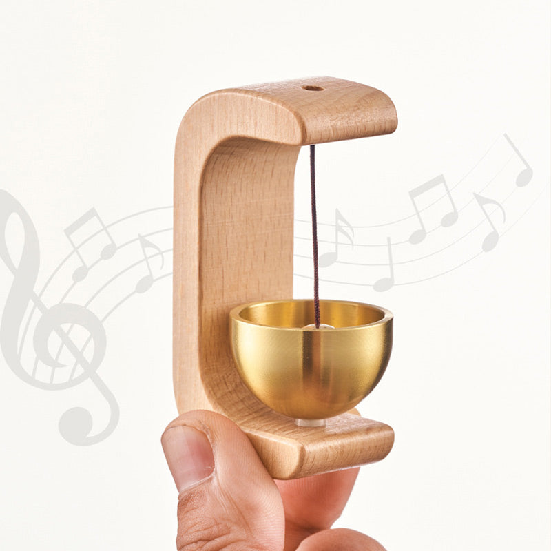 Magnetic Wooden Wind Chime Doorbell Decoration